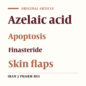 BCL-2 and Bax Expression in Skin Flaps Treated with Finasteride or Azelaic Acid