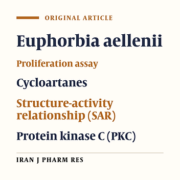 Cycloartanes from Euphorbia aellenii Rech. f. and their Antiproliferative Activity