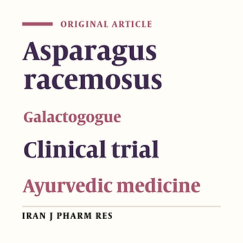 A Double-Blind Randomized Clinical Trial for Evaluation of Galactogogue Activity of Asparagus racemosus Willd.