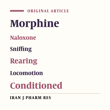 Biphasic Effects of Naloxone in the Rats Receiving Morphine Overdose A Place Preference Study