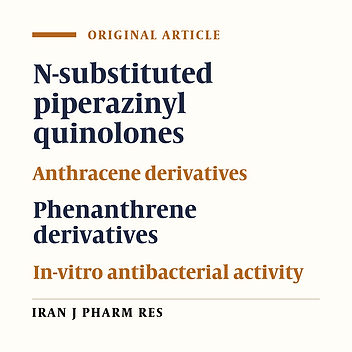 Synthesis and In-vitro Antibacterial Activities of Acetylanthracene and Acetylphenanthrene Derivatives of Some Fluoroquinolones