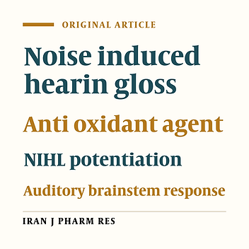 Protective Effects of α-Tocopherol on ABR Threshold Shift in Rabbits Exposed to Noise and Carbon Monoxide