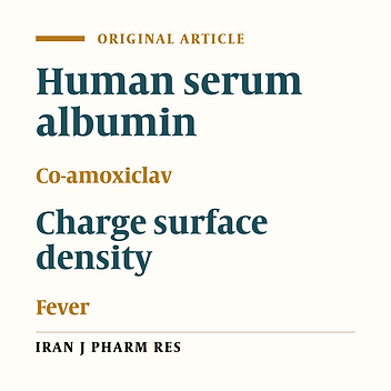 Co-amoxiclav Effects on the Structural and Binding Properties of Human Serum Albumin
