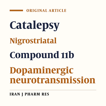 The Selective Cyclooxygenase-2 Inhibitor, the Compound 11b Improves Haloperidol Induced Catatonia by Enhancing the Striatum Dopaminergic Neurotransmission