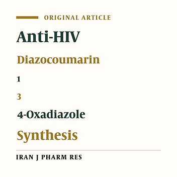 Design, Synthesis, Molecular Modeling, In Silico ADME Studies and Anti-HIV-1 Assay of New Diazocoumarin Derivatives