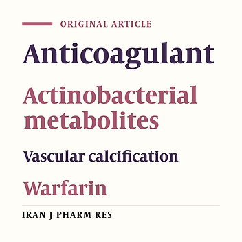 Coexistence of Anticoagulant and Anti-vascular Calcification Activities in Kribbella sp. UTMC 267 Metabolites