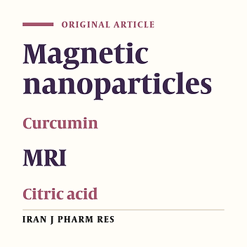 SPION Conjugated Curcumin Nano-Imaging Probe: Synthesis and Bio-Physical Evaluation