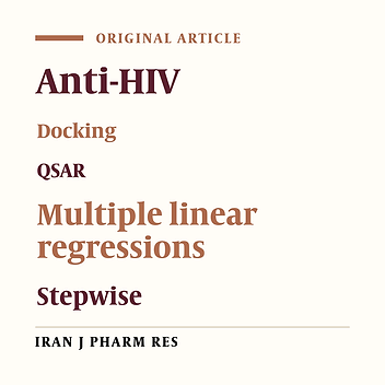 Molecular Docking and QSAR Study of 2-Benzoxazolinone, Quinazoline and Diazocoumarin Derivatives as Anti-HIV-1 Agents