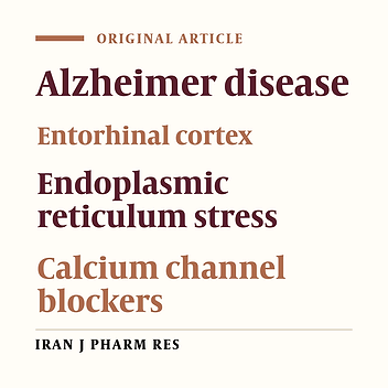 Calcium Channel Blockade Ameliorates Endoplasmic Reticulum Stress in the Hippocampus Induced by Amyloidopathy in the Entorhinal Cortex