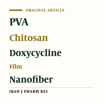 Semi-IPN Films and Electrospun Nanofibers Based on Chitosan/PVA as an Antibacterial Wound Dressing