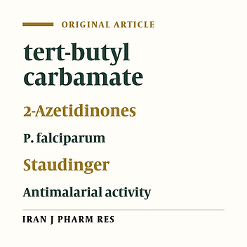 Diastereoselective Synthesis of Potent Antimalarial Cis-β-lactam Agents