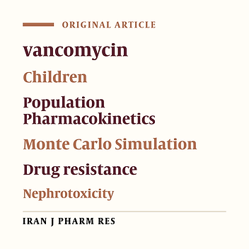 How Much Vancomycin Dose Is Enough For The MRSA Infection in Pediatric Patients With Various Degrees of Renal Function?
