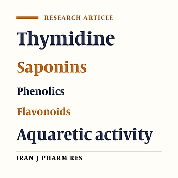 Aquaretic Activity of Solidago canadensis L. Cultivated in Egypt and Determination of the Most Bioactive Fraction