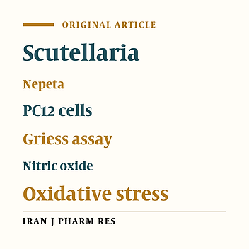 Effects of Some Lamiaceae Species on NO Production and Cell Injury in Hydrogen Peroxide-induced Stress