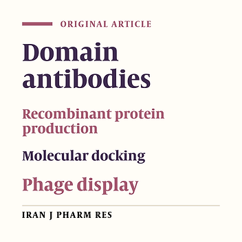 Characterization of Novel Fragment Antibodies Against TNF-alpha Isolated Using Phage Display Technique