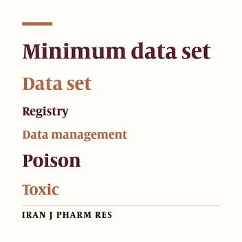 Minimum Data Set for a Poisoning Registry: A Systematic Review