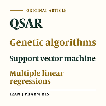QSAR Study of 17β-HSD3 Inhibitors by Genetic Algorithm-Support Vector Machine as a Target Receptor for the Treatment of Prostate Cancer