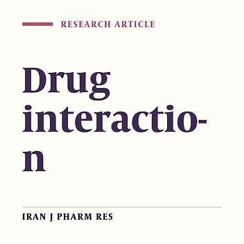 An Investigation of Drug Interactions in Hospital Pharmacy Prescriptions