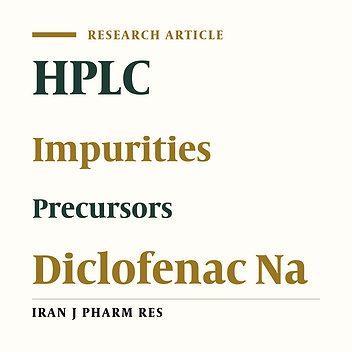 Determination of Synthetic Precursors as Impurities in Diclofenac Sodium Raw Material