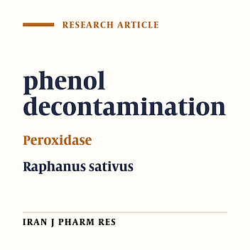Decontamination of Water Polluted with Phenol using Raphanus sativus Root