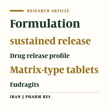 An Investigation into the Optimization of Release Profile of Lithium Carbonate from Matrix-type Tablets Containing Carbopols, Pemulen and Eudragits