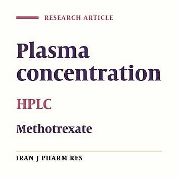 High-Performance Liquid Chromatography Determination of Methotrexate in Plasma