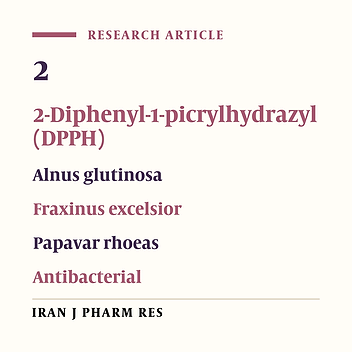 Antioxidant, Antibacterial Activities and General Toxicity of Alnus glutinosa, Fraxinus excelsior and Papaver rhoeas