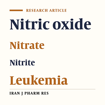 Monitoring of Serum Nitric oxide in Patients with Acute Leukemia