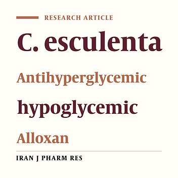 Hypoglycemic Activity of Casearia esculenta Roxb. in Normal and Diabetic Albino Rats