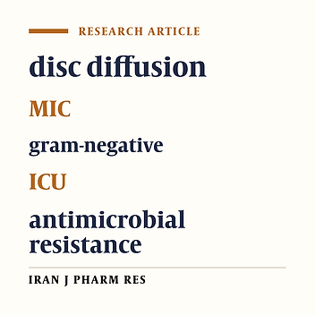 Evaluation of Antimicrobial Resistance Among Gram-Negative Isolates Collected from Intensive Care Units and Reliability of Routine Disc Susceptibility Tests at a Teaching Hospital in Tehran