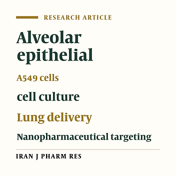Modulation of cellular transport characteristics of the human lung alveolar epithelia