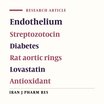 Lovastatin Incubation Improves Acetylcholine-Induced Relaxation in Isolated Aortic Rings of Diabetic Rat