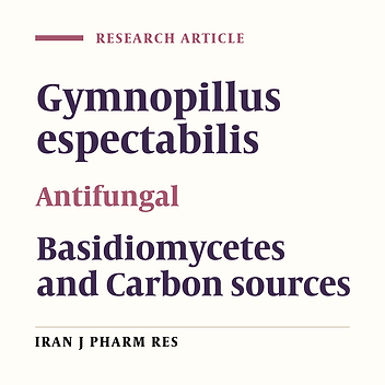 Effects of Carbon Sources on Growth and Production of Antifungal Agents by Gymnopilus Spectabilis