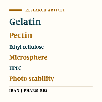 Effect of Microencapsulation on Photo-Stability of Nifedipine