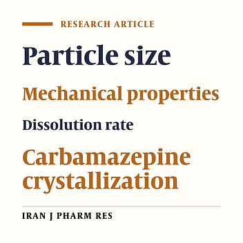 An Improvement of Physicomechanical Properties of Carbamazepine Crystals