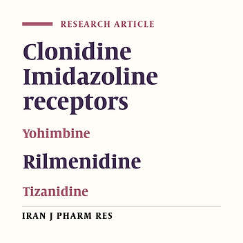 Effect of Tizanidine, Rilmenidine, and Yohimbine on Naloxon-Induced Morphine Withdrawal Syndrome in Mice
