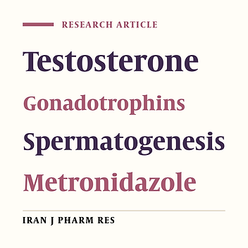 Effect of Metronidazole on Spermatogenesis, Plasma Gonadotrophins and Testosterone in Male Rats