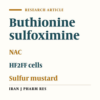 Critical role of GSH in Sulfur Mustard-induced Oxidative Stress and Cytotoxicity in Human Skin Fibroblast Cell Line