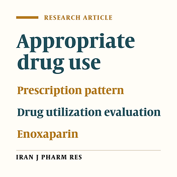 Enoxaparin Utilization Evaluation: An Observational Prospective Study in Medical Inpatients