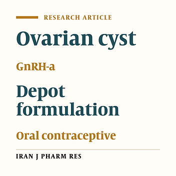 Ovarian Cysts Formation During Depot Formulation of GnRH-a Therapy and the Effect of Pretreatment with Oral Contraceptive Pills on Subsequent Implantation and Pregnancy Rate in ART Cycles