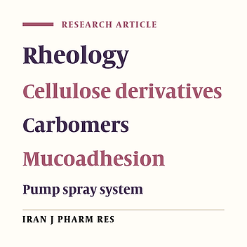 The Influence of Various Mucoadhesive Polymers on In Vitro Performance of the Resulting Artificial Saliva Pump Spray Formulations