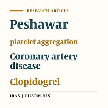 study on clopidogrel in inhibition of platelet aggregation in suspected angina patients, treated with a daily dose of  75 mg of clopidogrel for 7 days
