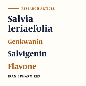 Two Flavones from Salvia leriaefolia