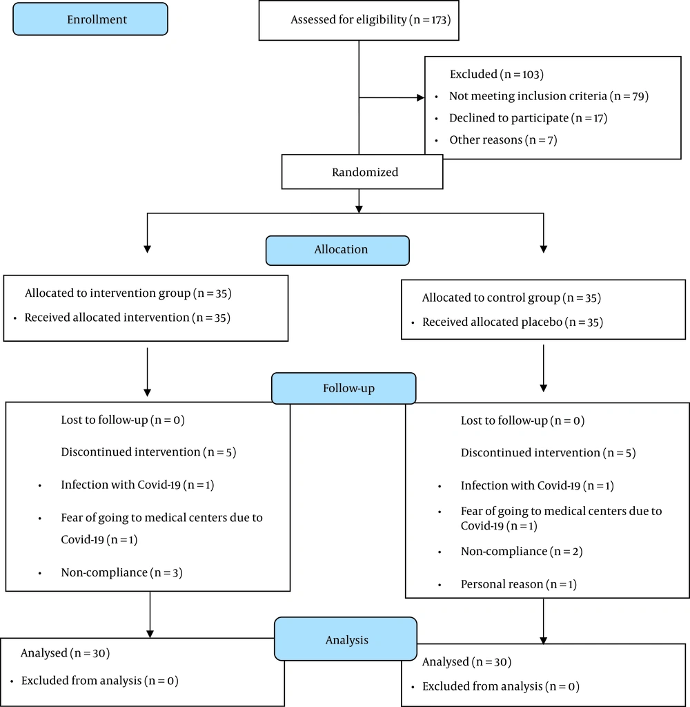 The study flowchart The study flowchart