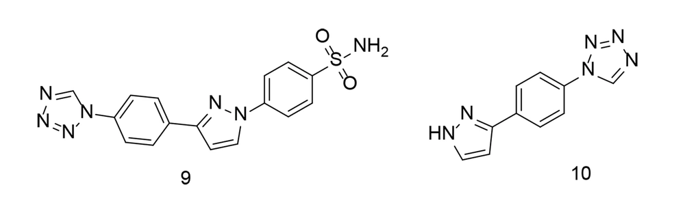 Tetrazole-bearing sulfonamide analogs as selective cyclooxygenases-2 (COX-2) inhibitors Tetrazole-bearing sulfonamide analogs as selective cyclooxygenases-2 (COX-2) inhibitors