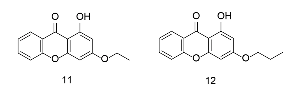 Substituted xanthone analogs as cyclooxygenases-2 (COX-2)/ tumor necrosis factor-alpha (TNF-α) inhibitors. Substituted xanthone analogs as cyclooxygenases-2 (COX-2)/ tumor necrosis factor-alpha (TNF-α) inhibitors.