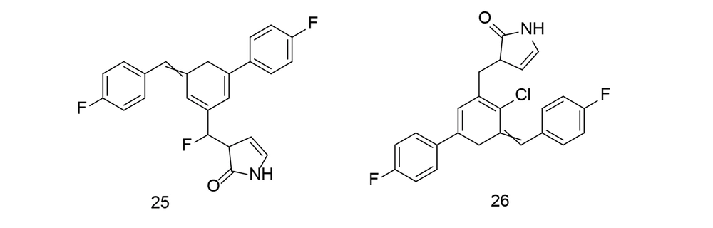 Novel butenolide-based benzyl pyrrolones 25-26 Novel butenolide-based benzyl pyrrolones 25-26