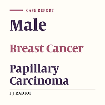 Invasive Solid Papillary Carcinoma of Male Breast: A Rare Case Report