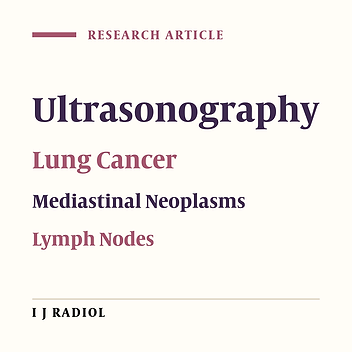The Role of Convex Probe Endobronchial Ultrasound Guided Transbronchial Needle Aspiration in the Diagnosis of Malignant Mediastinal and Hilar Lymph Nodes