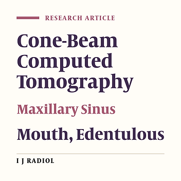 Association Between the Lateral Wall Thickness of the Maxillary Sinus and the Dental Status: Cone Beam Computed Tomography Evaluation